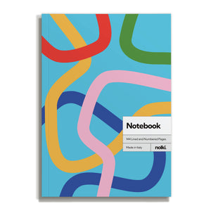 B6 Lined Notebook - Midnight