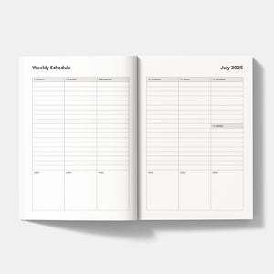 Dated Academic Planner - Klak Klak