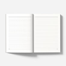 Load image into Gallery viewer, A5 Lined Notebook - Jimmi
