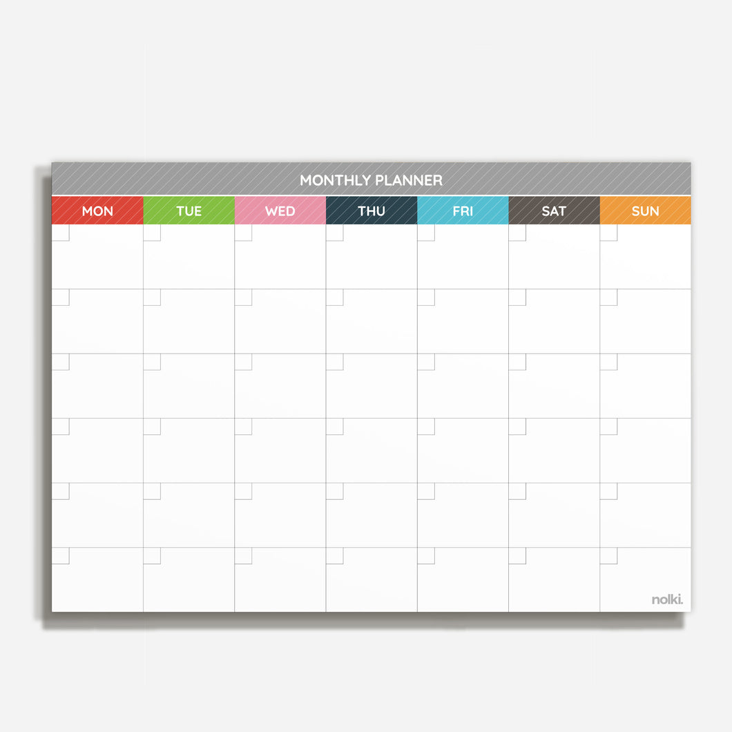 Desk Planner - Crayon