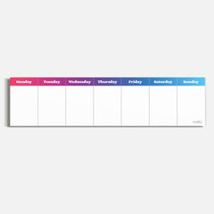 Mini Week Planner - Spectrum