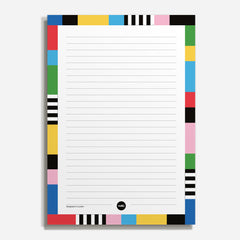 Simple Lined Notepad - Transmission
