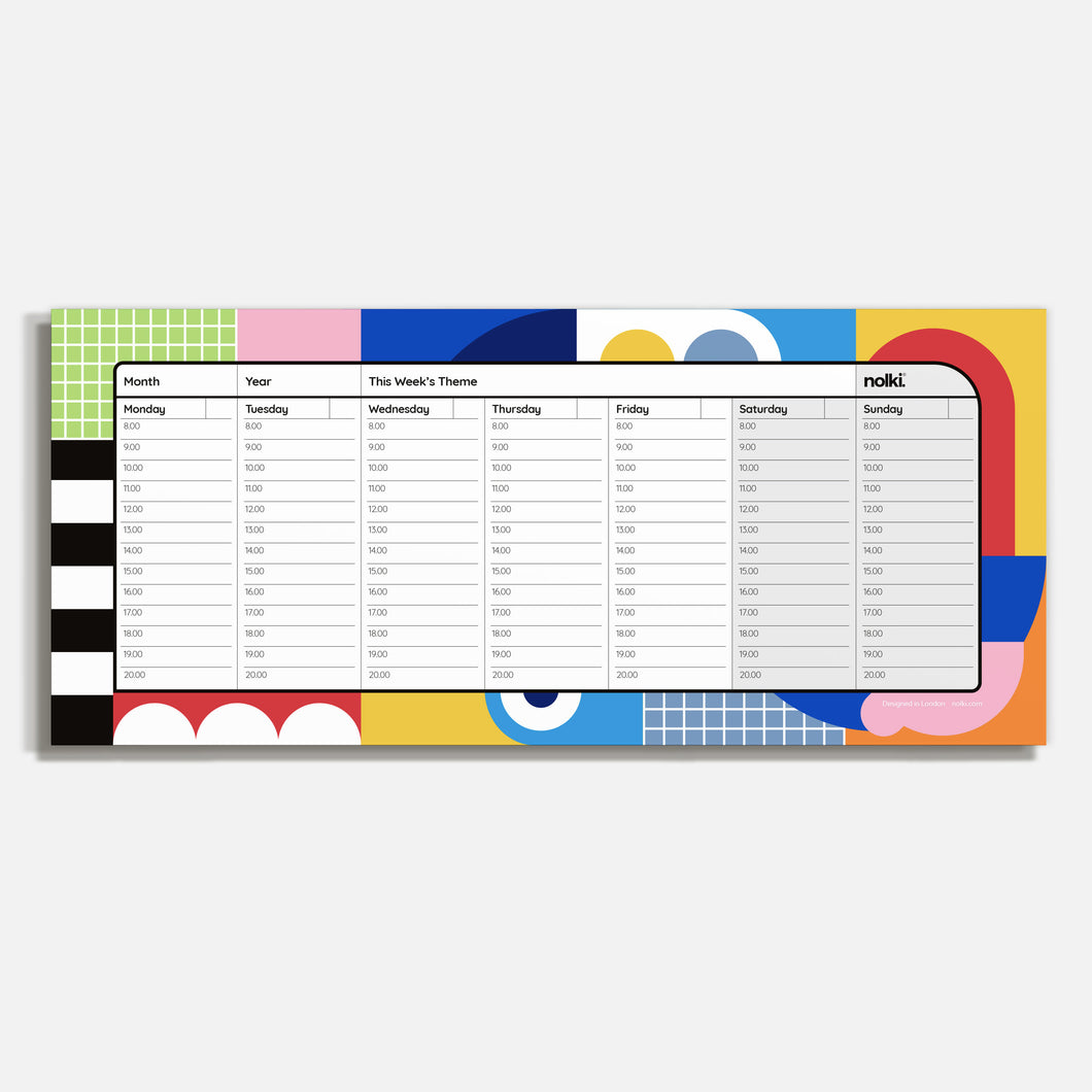 Midi Week Planner - Luna Park
