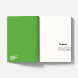 A5 Lined Notebook - Neon