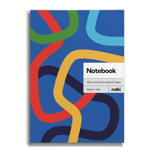 B6 Lined Notebook - Midnight