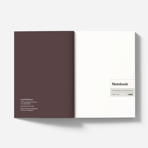 B6 Lined Notebook - Isotope