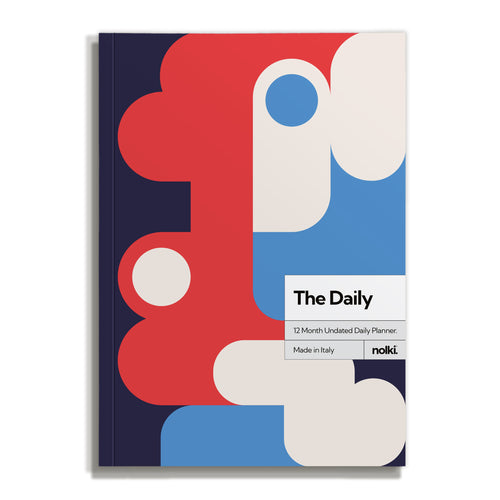 Nolki A5 Daily Planner Front Cover in St. Kilda Print