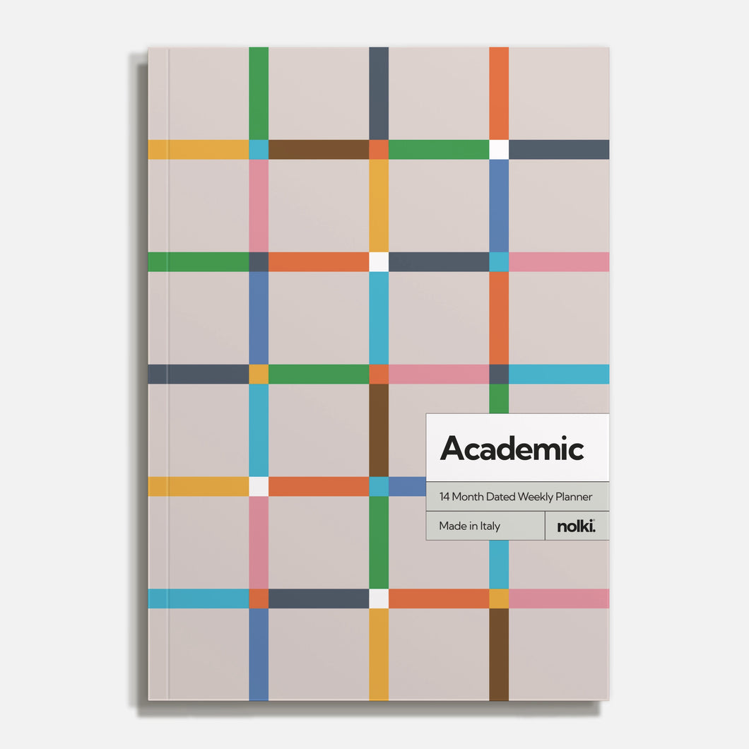 Dated Academic Planner - Glow