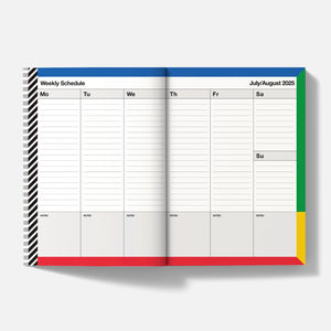 Dated Weekly Planner - Runway