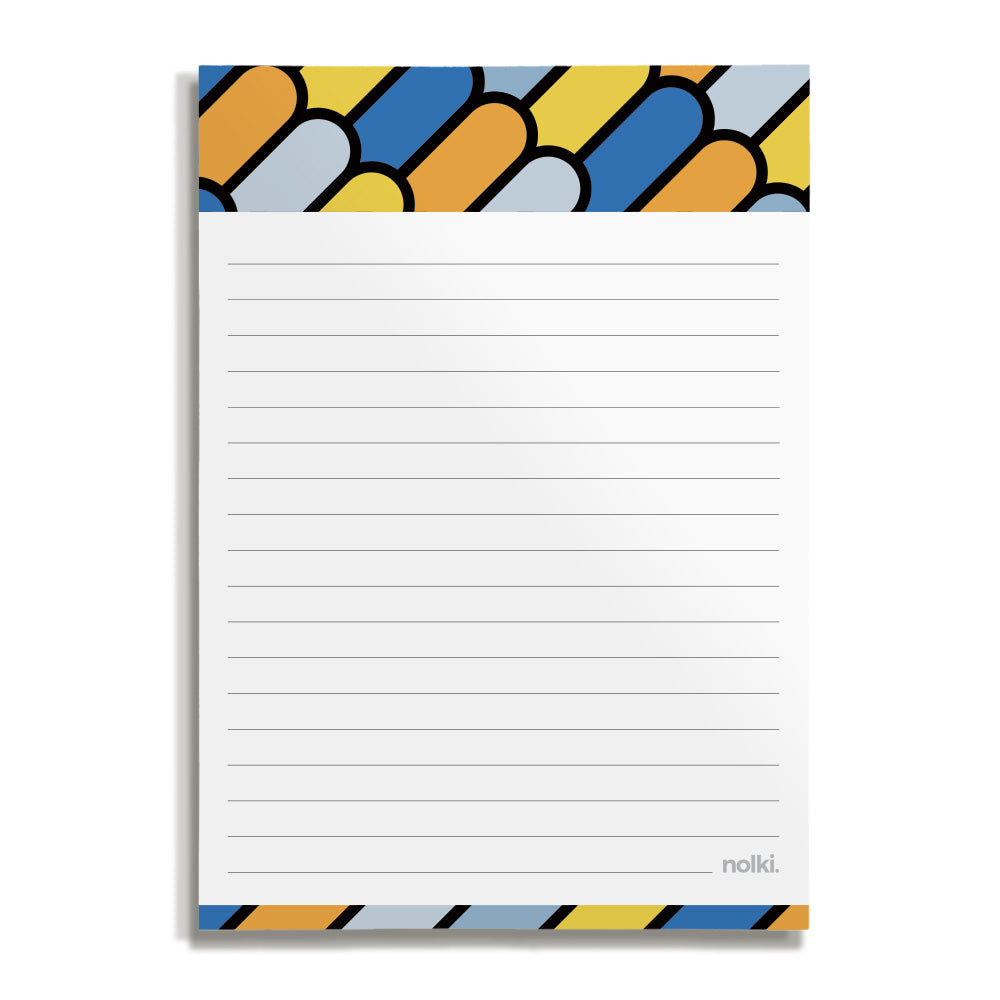 Nolki® Simple Lined Notepad - Boom!