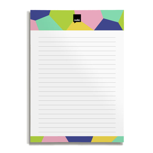 Nolki® Simple Lined Notepad - Oasis