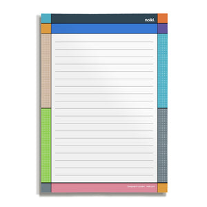 Nolki® Simple Lined Notepad - Midtown