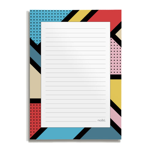 Nolki® Simple Lined Notepad - Spark